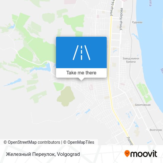 Железный Переулок map