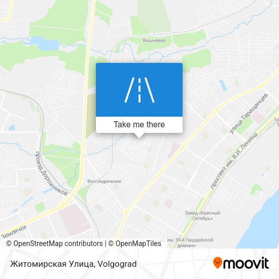 Житомирская Улица map