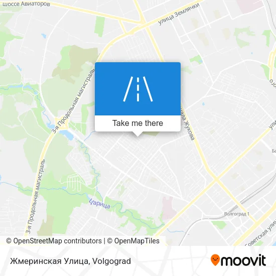 Жмеринская Улица map