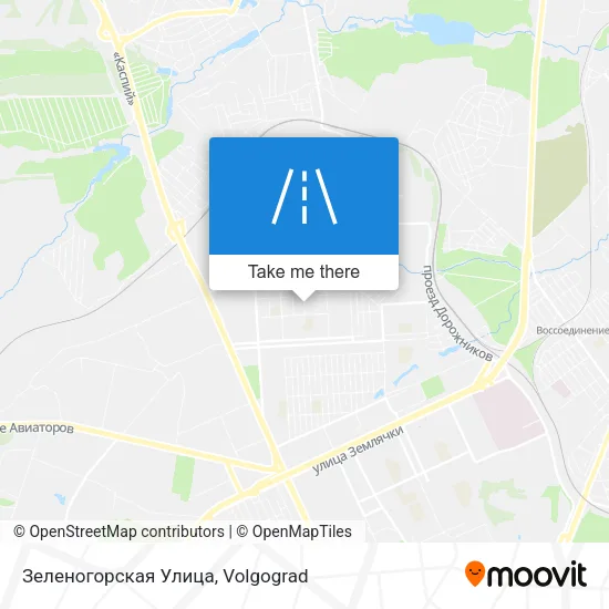 Зеленогорская Улица map