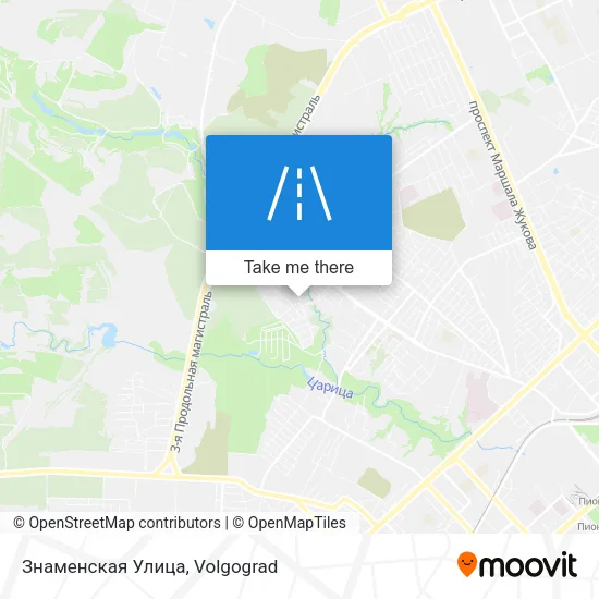 Знаменская Улица map