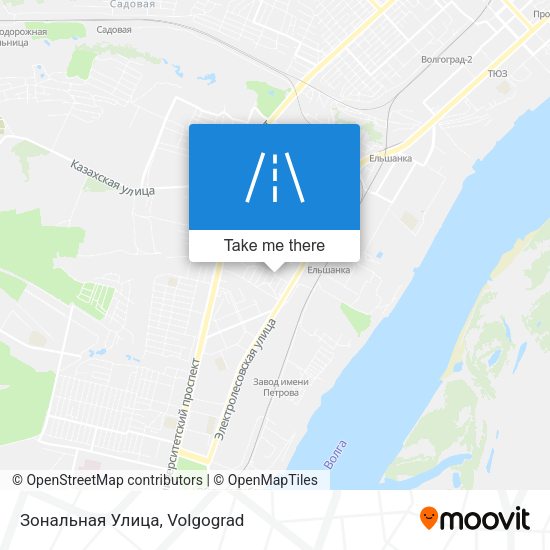 Зональная Улица map