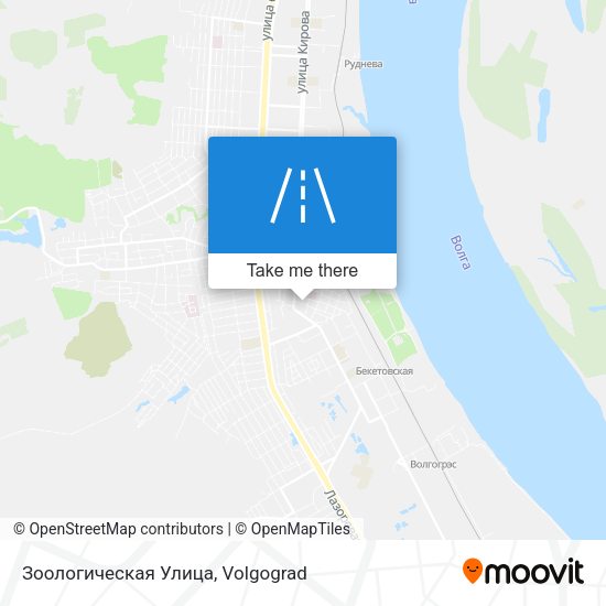 Зоологическая Улица map