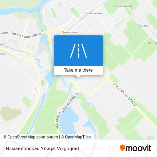 Измайловская Улица map