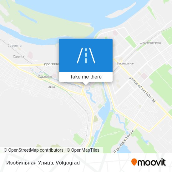 Изобильная Улица map