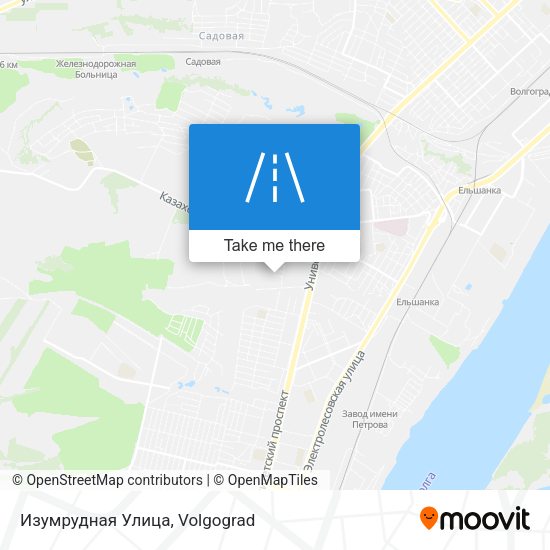 Изумрудная Улица map