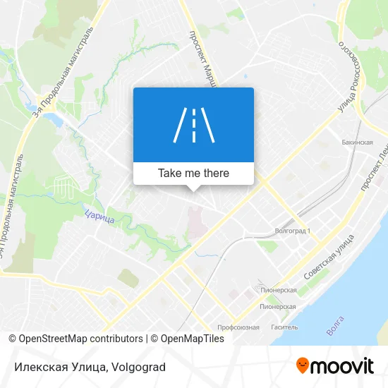 Илекская Улица map