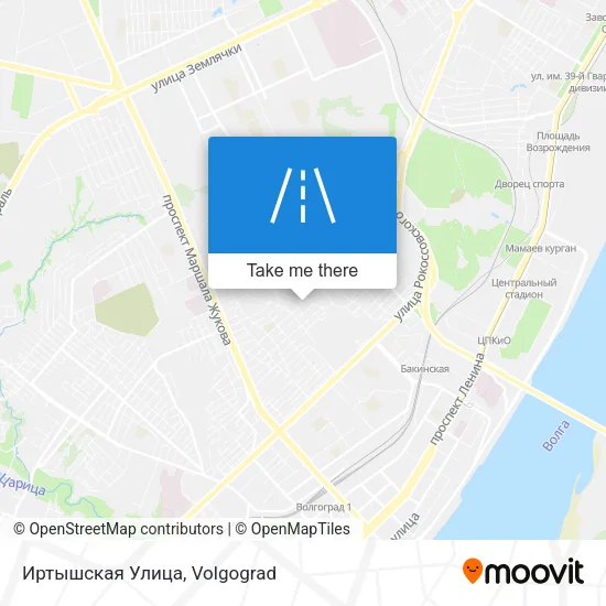 Иртышская Улица map