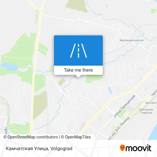 Камчатская Улица map