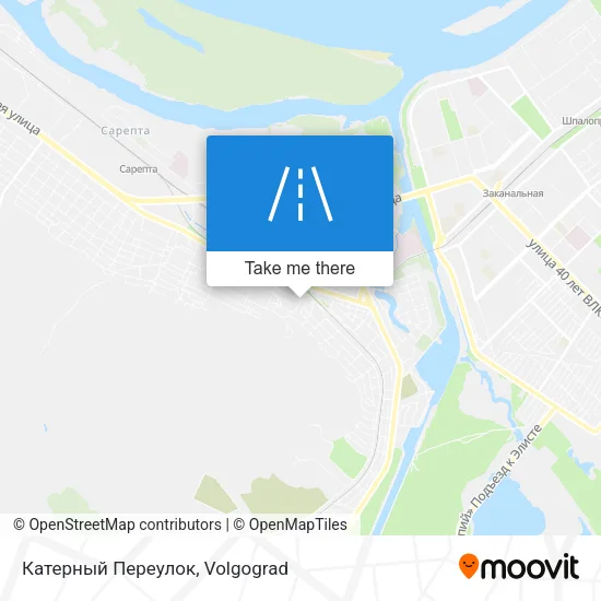Катерный Переулок map