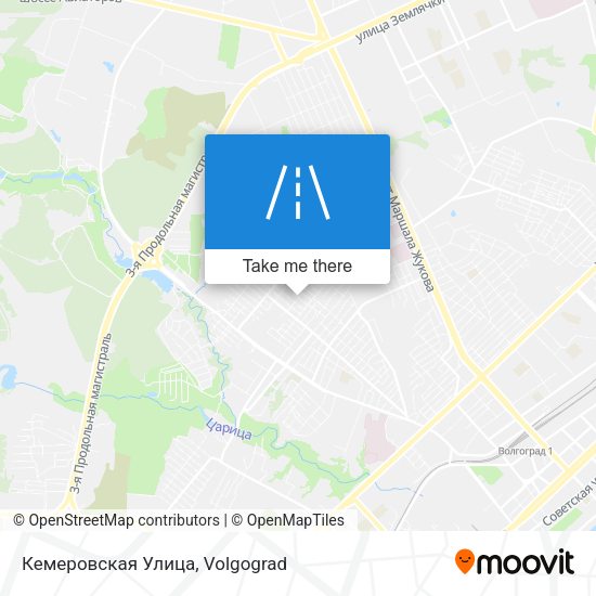 Кемеровская Улица map