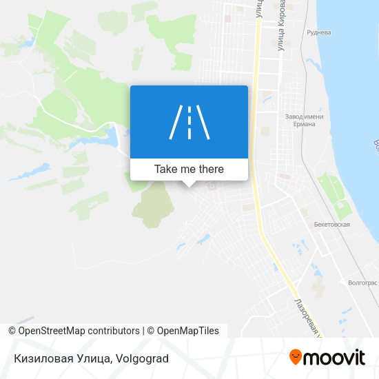 Кизиловая Улица map