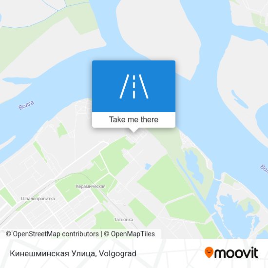 Кинешминская Улица map