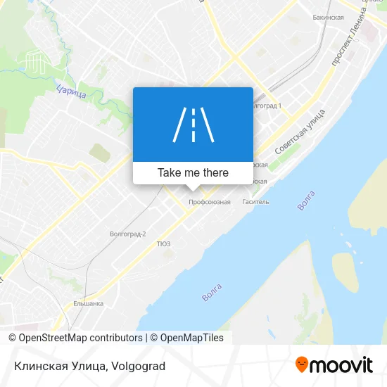 Клинская Улица map