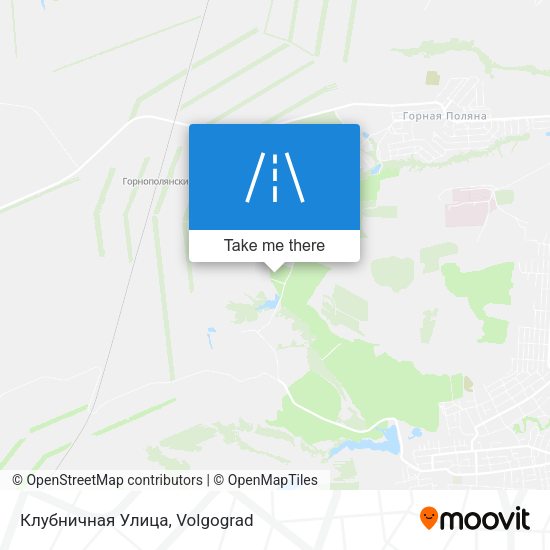 Клубничная Улица map