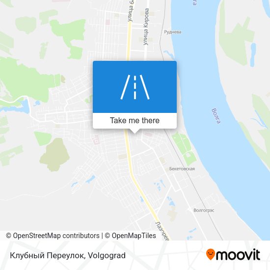 Клубный Переулок map