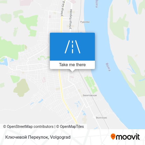 Ключевой Переулок map