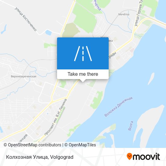 Колхозная Улица map