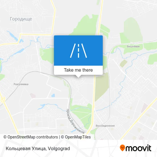 Кольцевая Улица map