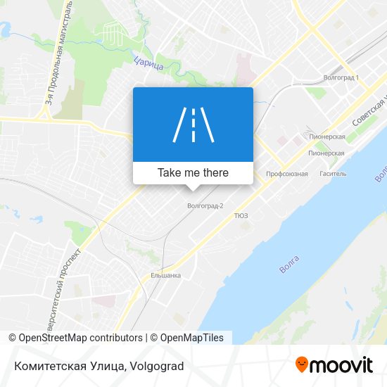 Комитетская Улица map