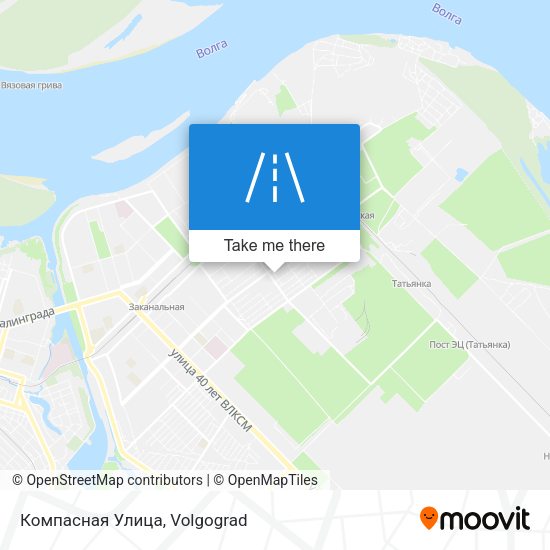 Компасная Улица map