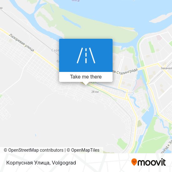 Корпусная Улица map