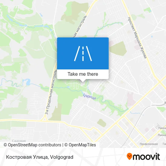 Костровая Улица map