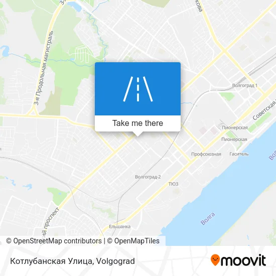 Котлубанская Улица map