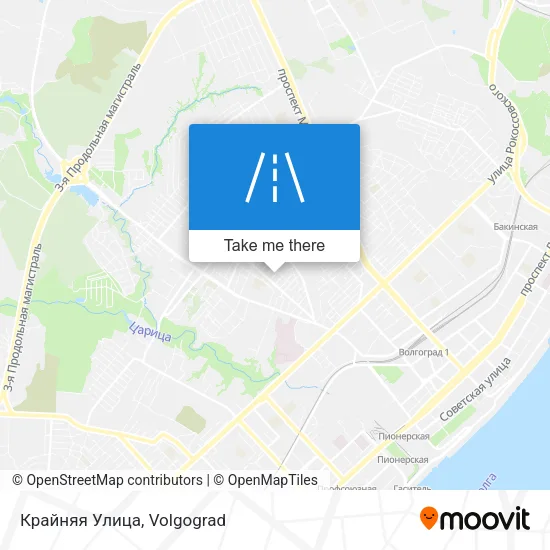 Крайняя Улица map