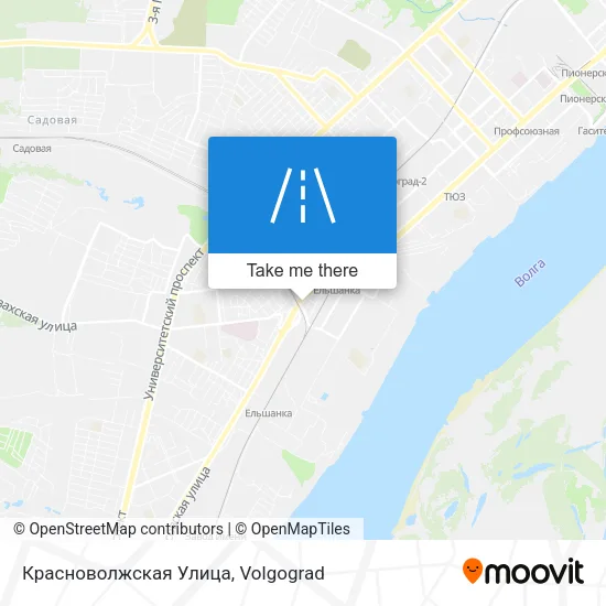 Красноволжская Улица map