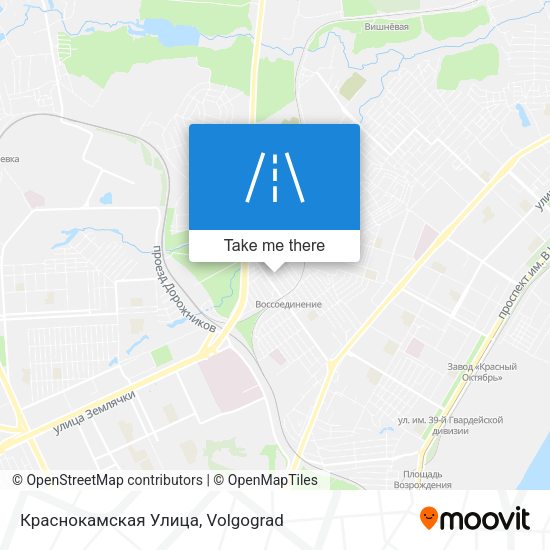 Краснокамская Улица map