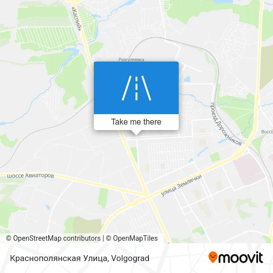 Краснополянская Улица map