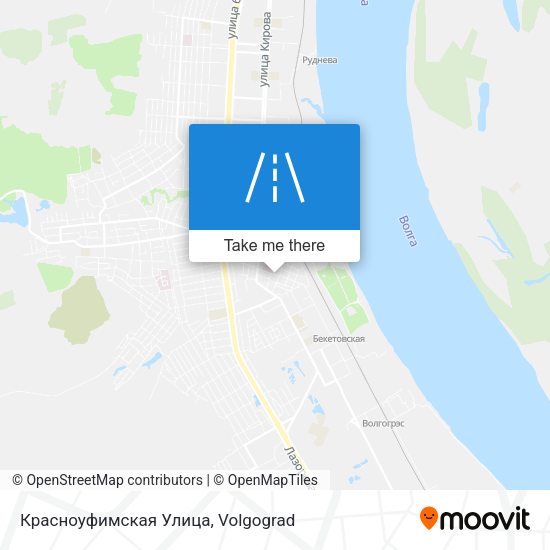 Красноуфимская Улица map
