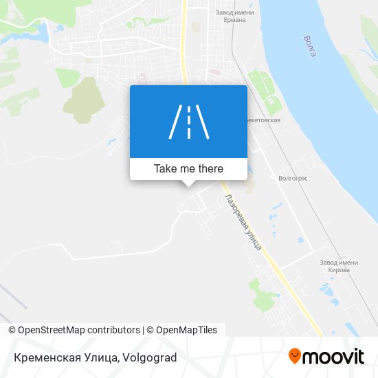 Кременская Улица map