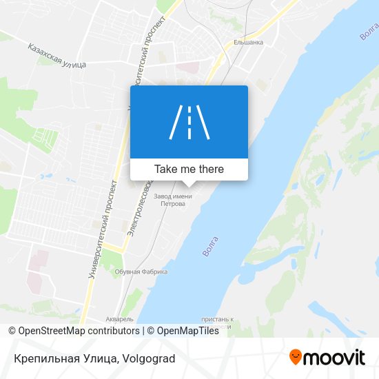 Крепильная Улица map