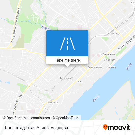 Кронштадтская Улица map