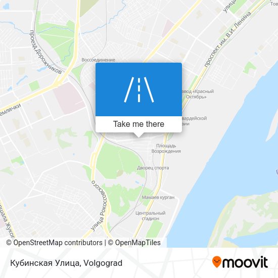 Кубинская Улица map
