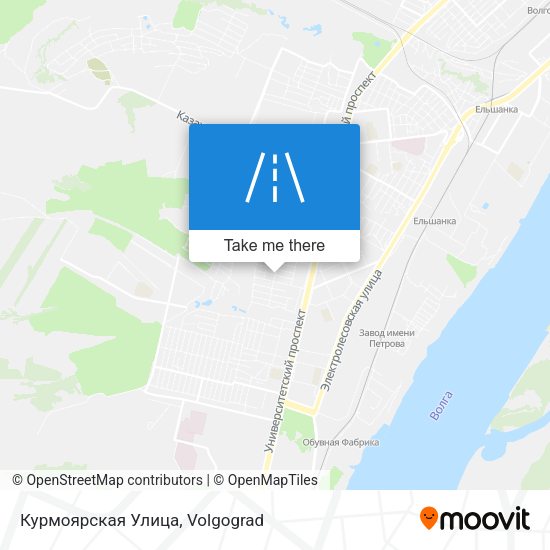 Курмоярская Улица map