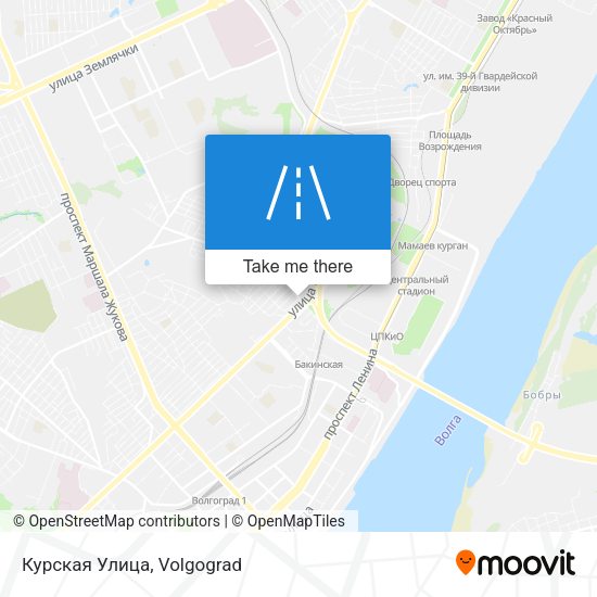 Курская Улица map