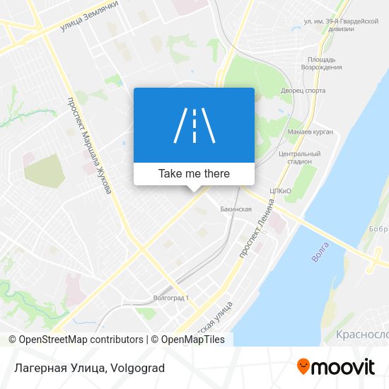 Лагерная Улица map