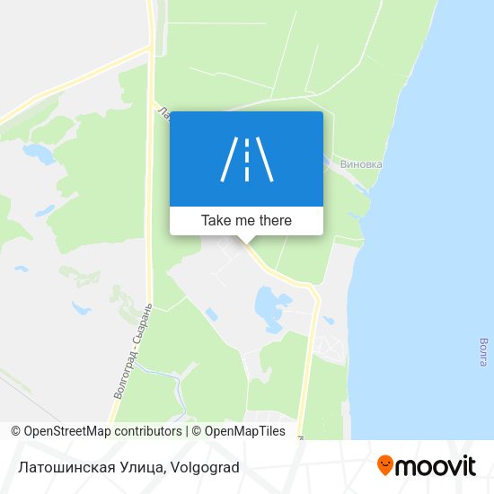 Латошинская Улица map