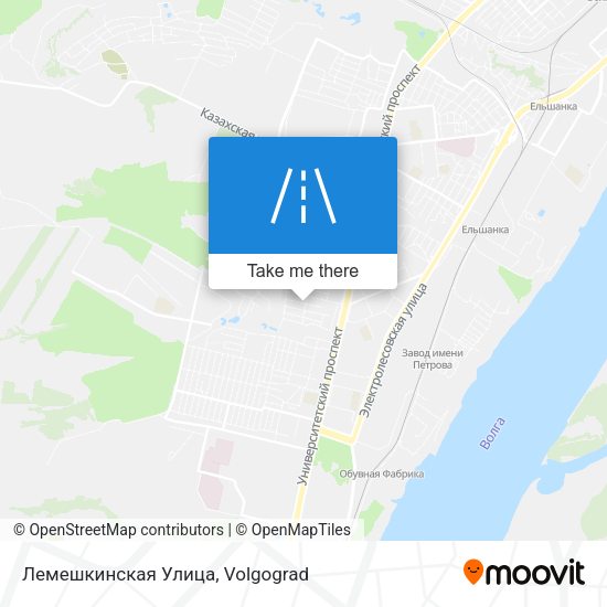 Лемешкинская Улица map