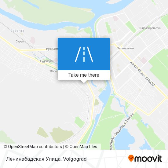 Ленинабадская Улица map