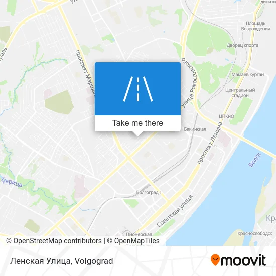 Ленская Улица map