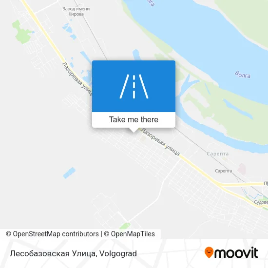 Лесобазовская Улица map