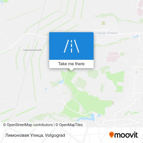 Лимоновая Улица map