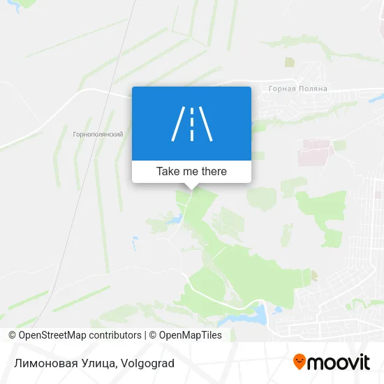 Лимоновая Улица map