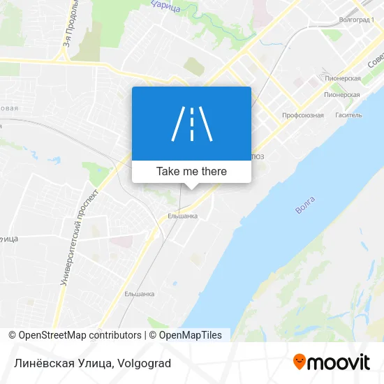 Линёвская Улица map