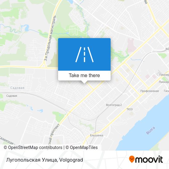 Лугопольская Улица map