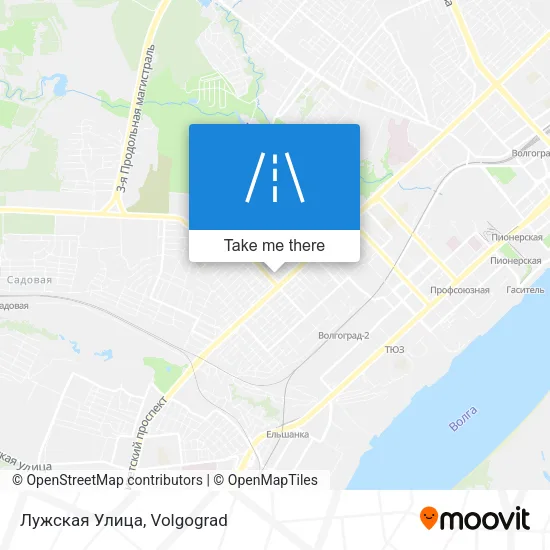 Лужская Улица map